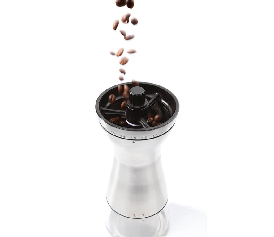 Zassenhaus Manaos koffiemolen ø 9 cm rvs Zassenhaus Manaos Koffiemolen ø 9 Cm Rvs -Thee En Koffie Winkel 041156 a