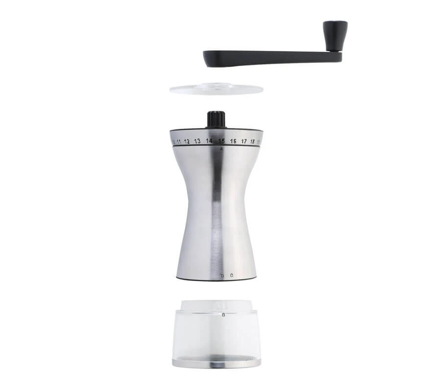 Zassenhaus Manaos koffiemolen ø 9 cm rvs Zassenhaus Manaos Koffiemolen ø 9 Cm Rvs -Thee En Koffie Winkel 041156 c