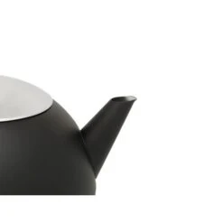 Bredemeijer Duet Bella Ronde Theepot 1,2 Liter Mat Zwart -Thee En Koffie Winkel 101006 detail4