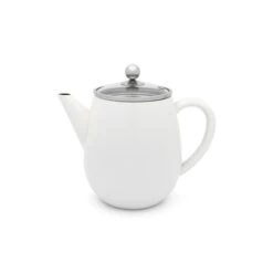 Bredemeijer Duet Eva Theepot 1,1 Liter Mat Wit