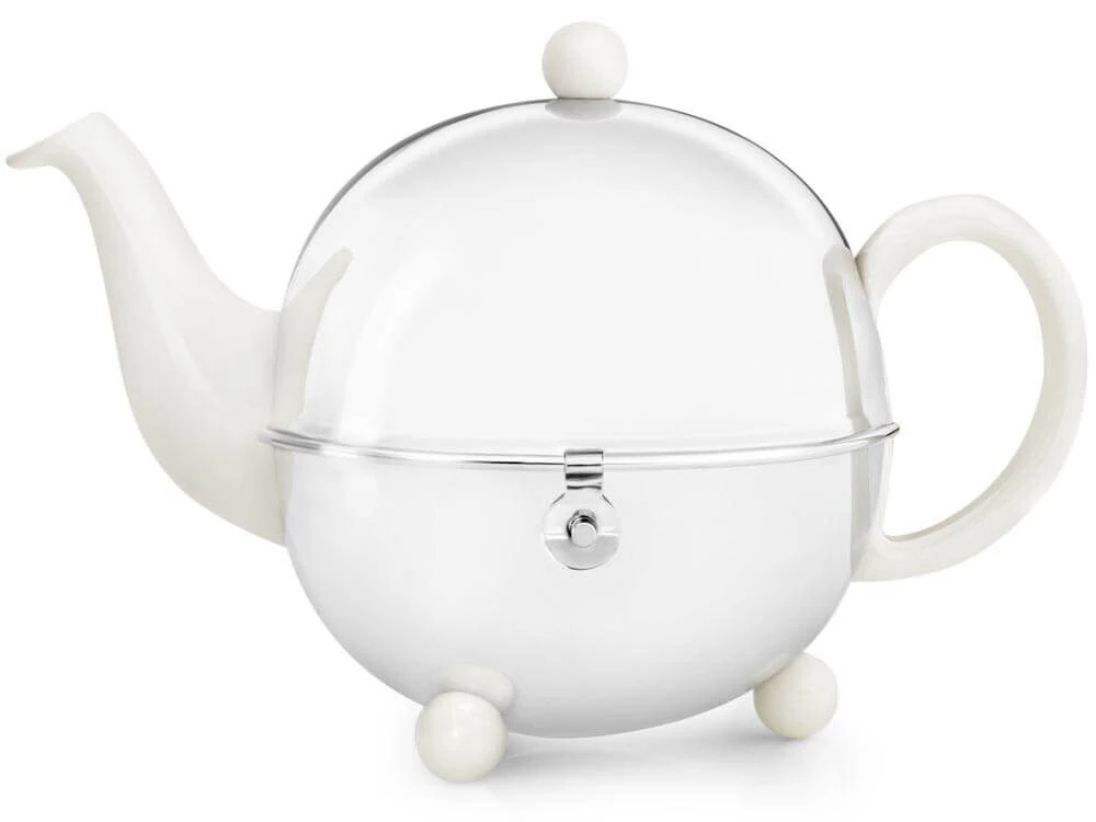 Bredemeijer Cosy theepot 1,3 liter aardewerk wit Bredemeijer Cosy Theepot 1,3 Liter Aardewerk Wit -Thee En Koffie Winkel 1302w