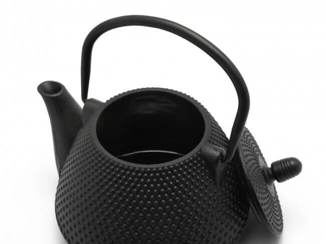 Bredemeijer Asia Wuhan theepot 1 liter gietijzer zwart Bredemeijer Asia Wuhan Theepot 1 Liter Gietijzer Zwart -Thee En Koffie Winkel 153005 detail3