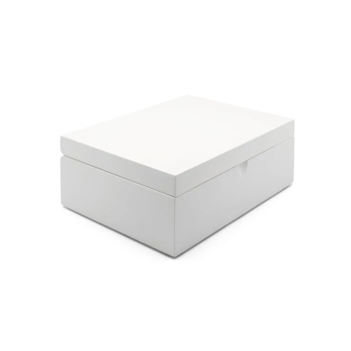 Bredemeijer theedoos met 4 blikjes en maatlepel bamboe wit Bredemeijer Theedoos Met 4 Blikjes En Maatlepel Bamboe Wit -Thee En Koffie Winkel 184016