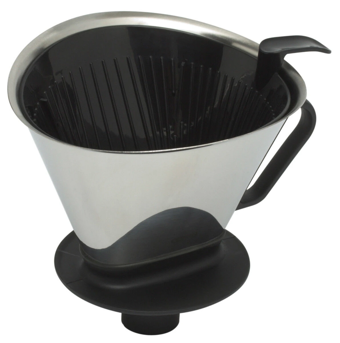 Gefu Angelo opschenkfilter maat 4 rvs glans Gefu Angelo Opschenkfilter Maat 4 Rvs Glans -Thee En Koffie Winkel 3955 46564 1