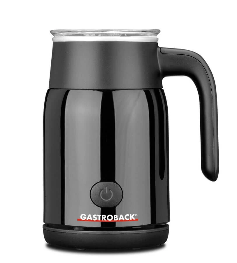 Gastroback Latte Magic elektrische melkopschuimer rvs zwart Gastroback Latte Magic Elektrische Melkopschuimer Rvs Zwart -Thee En Koffie Winkel 42326