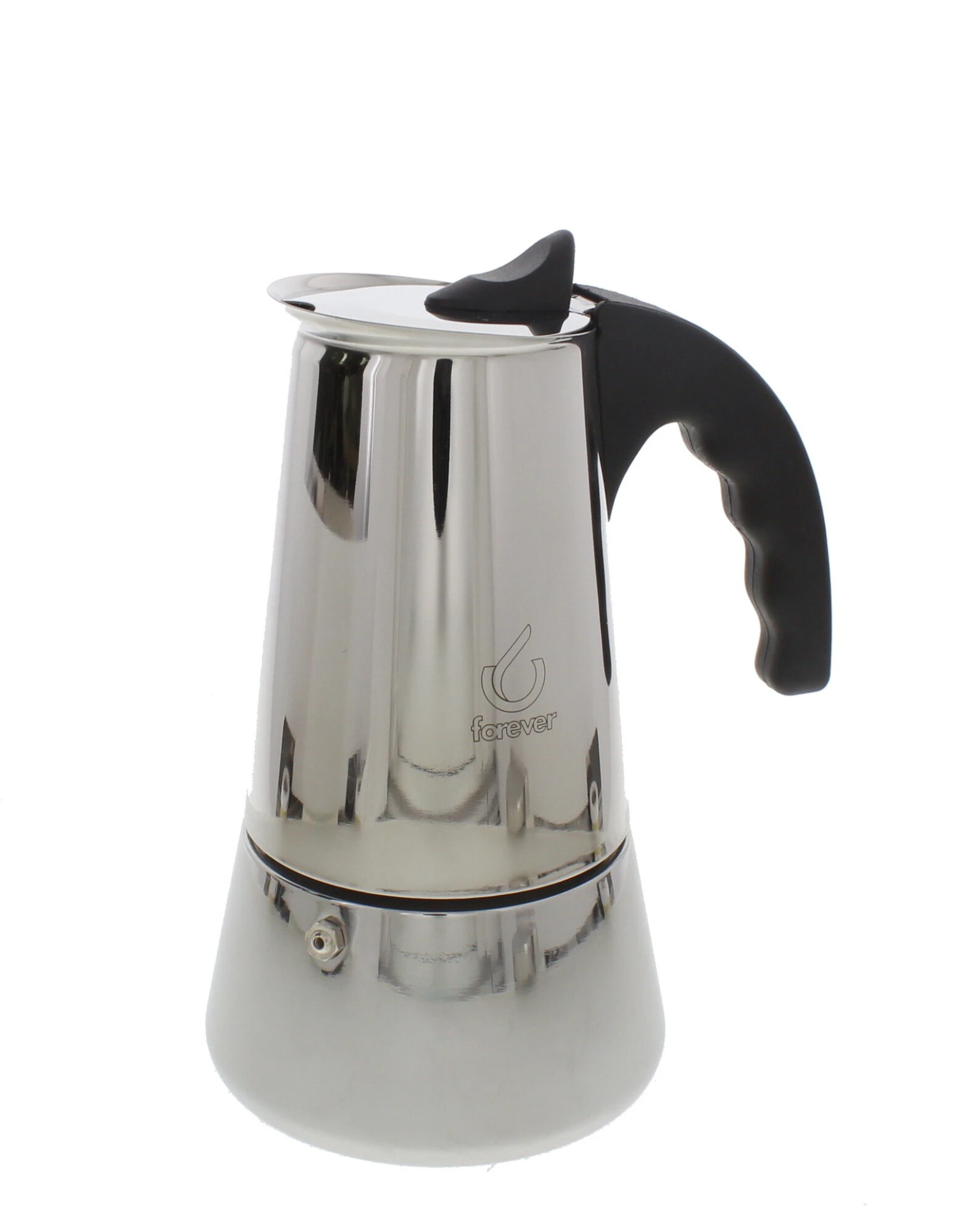 Forever Miss Conny inductie mokapot 10-kops rvs glans Forever Miss Conny Inductie Mokapot 10-kops Rvs Glans -Thee En Koffie Winkel 7990 1793483 1