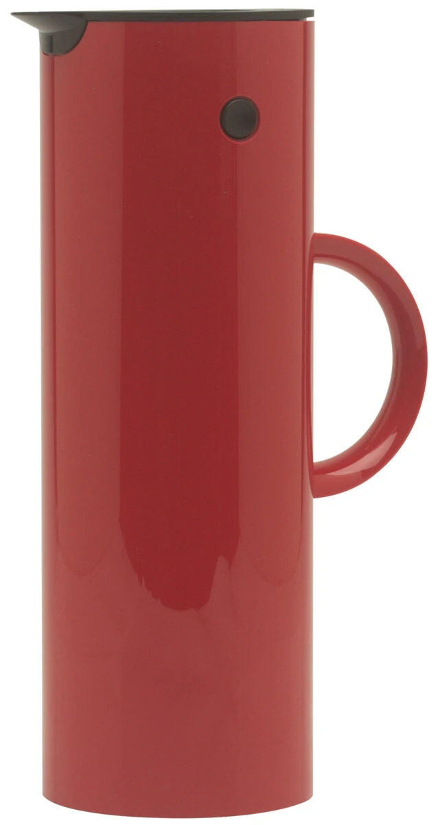 Stelton Classic thermoskan 1 liter kunststof donkerrood Stelton Classic Thermoskan 1 Liter Kunststof Donkerrood -Thee En Koffie Winkel 8549 83299 1