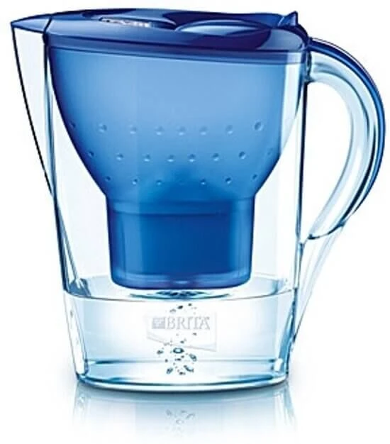 Brita Marella XL waterfilterkan 3,5 liter kunststof blauw Brita Marella XL Waterfilterkan 3,5 Liter Kunststof Blauw -Thee En Koffie Winkel 9000000011874388 1