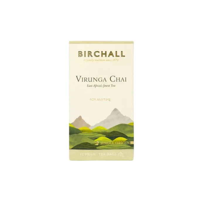 Birchall Virunga Chai Thee 15 Plantaardige Prismetheezakjes Birchall Virunga Chai Thee 15 Plantaardige Prismetheezakjes -Thee En Koffie Winkel birchall virunga chai