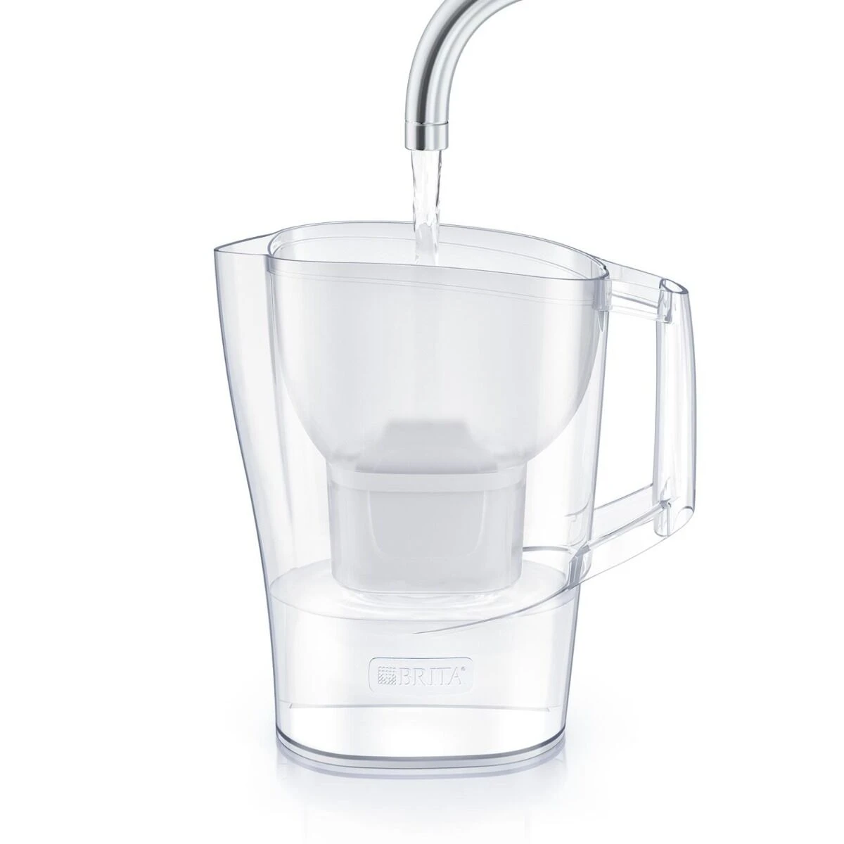 Brita Aluna Cool waterfilterkan 2,4 liter kunststof wit Brita Aluna Cool Waterfilterkan 2,4 Liter Kunststof Wit -Thee En Koffie Winkel brita waterfilterjug aluna filling