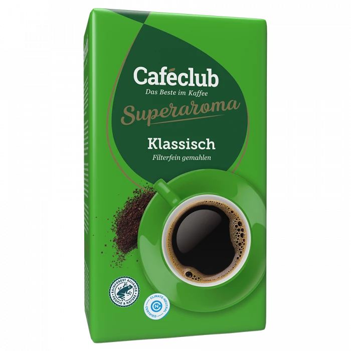 Caféclub Supercreme Klassisch gemalen koffie 500 g. Caféclub Supercreme Klassisch Gemalen Koffie 500 G. -Thee En Koffie Winkel caf club supercreme klassisch