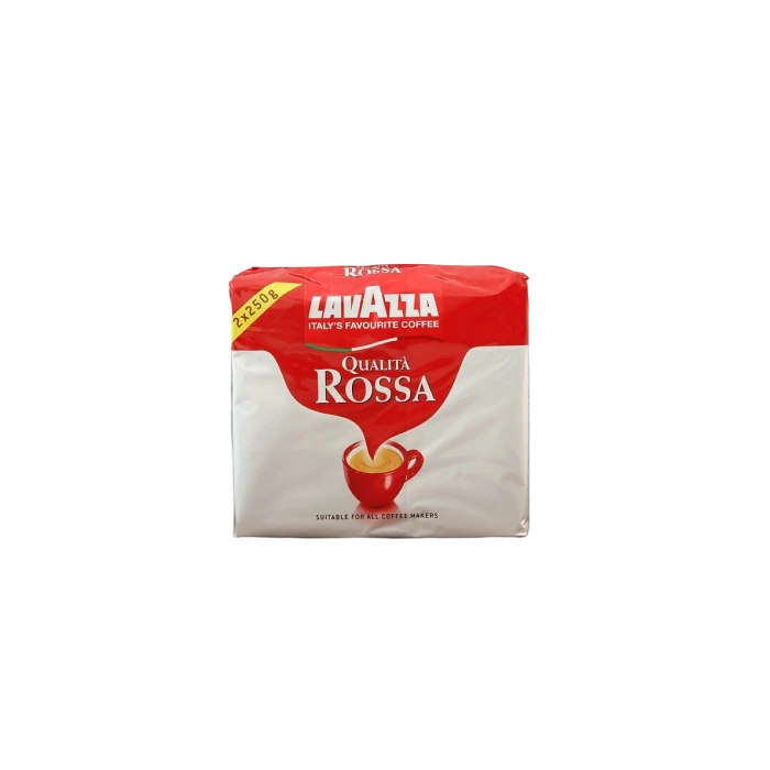 Lavazza Qualita Rossa gemalen koffie 500 g. Lavazza Qualita Rossa Gemalen Koffie 500 G. -Thee En Koffie Winkel lavazza qualita rossa gemalen koffie