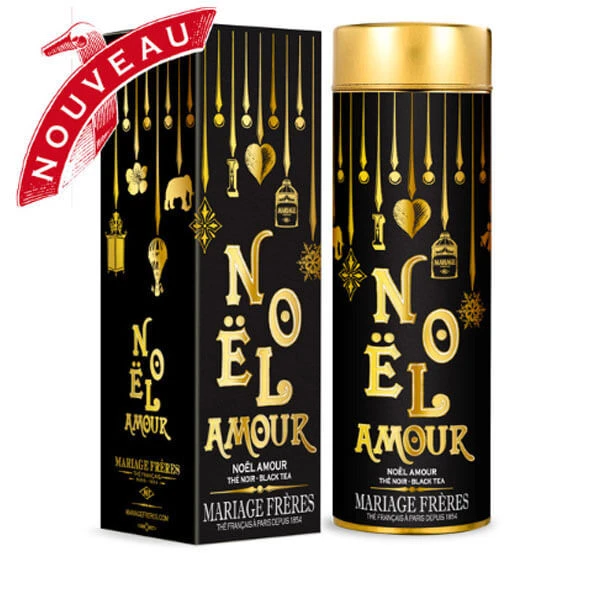 Mariage Frères Noël Amour zwarte thee 80 gram Mariage Frères Noël Amour Zwarte Thee 80 Gram -Thee En Koffie Winkel mariage fr res no l amour zwarte thee 80 gram