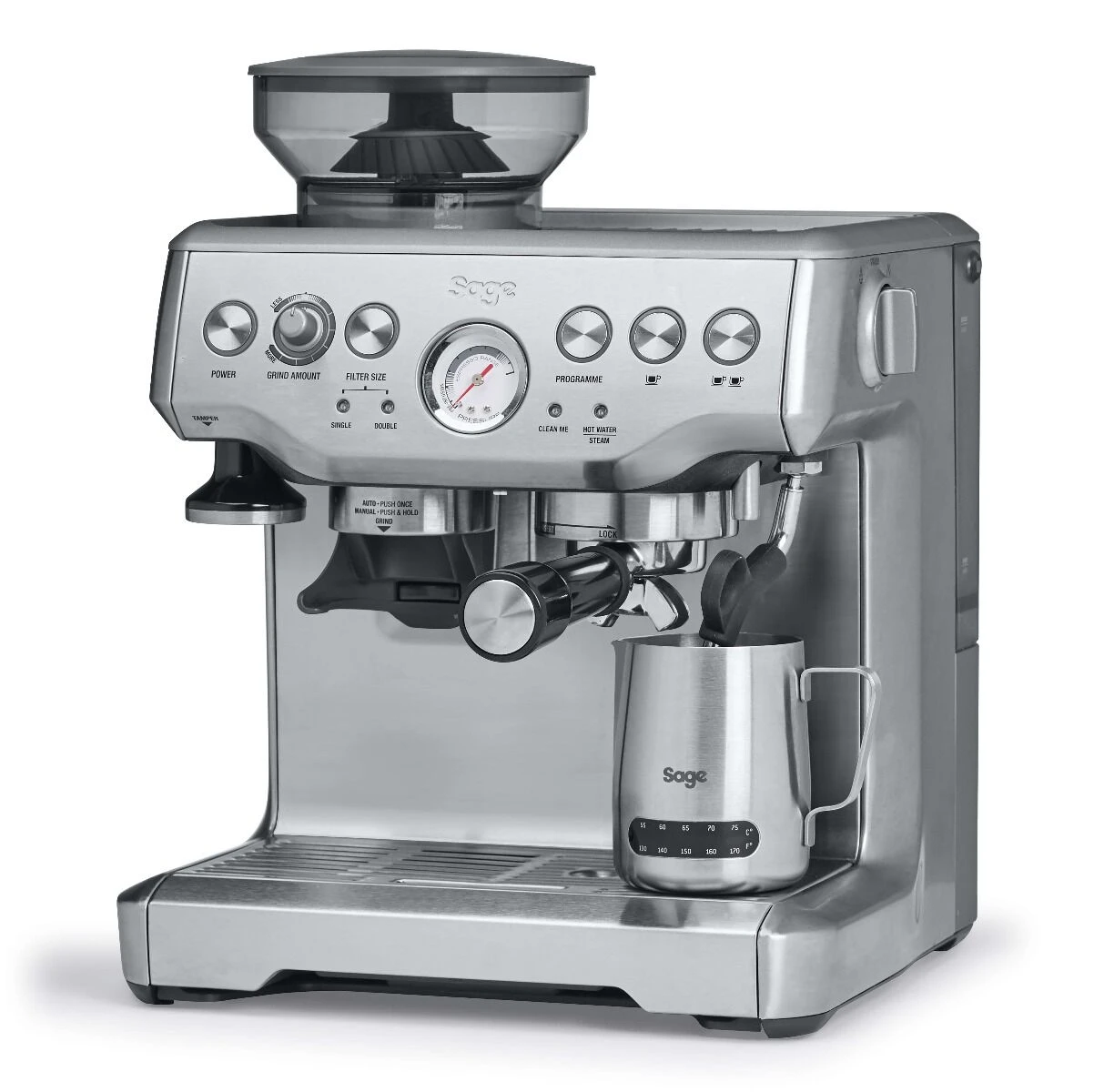 Sage The Barista Express espressomachine Stainless Steel Sage The Barista Express Espressomachine Stainless Steel -Thee En Koffie Winkel ses875 3