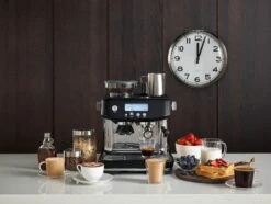 Sage The Barista Pro Halfautomatische Espressomachine Black Truffle -Thee En Koffie Winkel ses878 1
