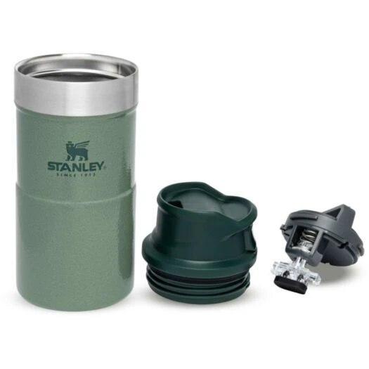 Stanley The Trigger-Action Travel Mug 250 ml Hammertone Green Stanley The Trigger-Action Travel Mug 250 Ml Hammertone Green -Thee En Koffie Winkel stanley pmi classic trigger action travel mug 250 ml hammertone green onderdelen