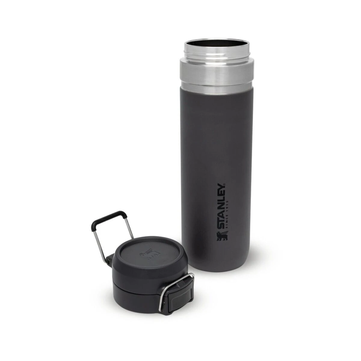Stanley The Quick Flip Water Bottle 1.06l Charcoal Stanley The Quick Flip Water Bottle 1.06l Charcoal -Thee En Koffie Winkel stanley the quick flip water bottle 1.06l charcoal 2 1