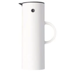 Stelton EM77 Classic Thermoskan 1 Liter Kunststof Wit
